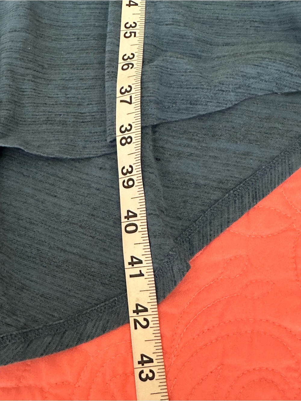 LuLaRoe Carly Dress | Blue Heathered Swing Dress | Size Medium - Picture 6 of 7